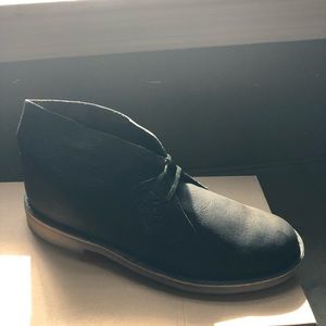 Clarks desert boots size 11.5 (dark green)